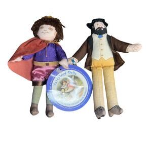 2 Museum Of Fine Art Boston/Philadelphia Plush Dolls Elf King & Cezanne Cloth